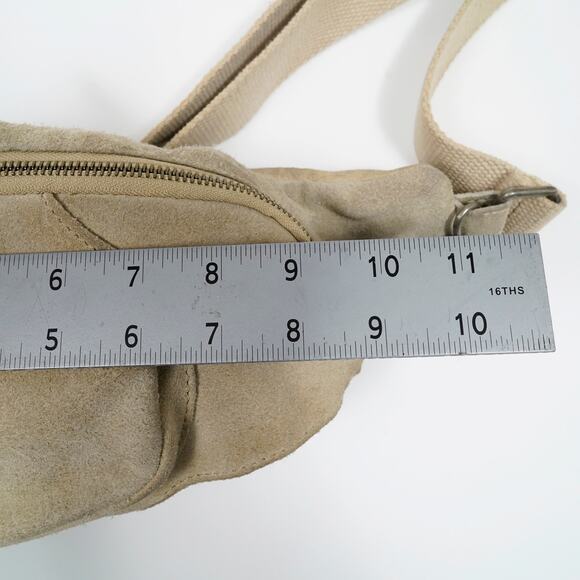 Free People Hudson Suede Sling Bag in a tan - Picture 9 of 13